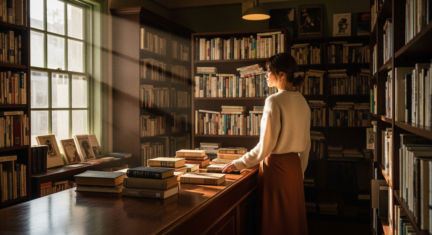 古本屋巡りで心がほどける！40代女性の創造性を高める90分散歩プラン