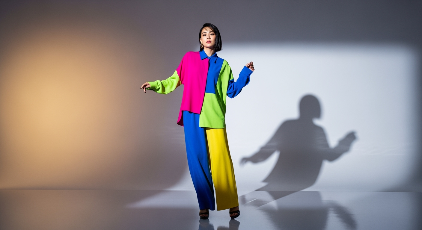 大人女性がビビッドカラーで若見えする「3つの配色ルール」