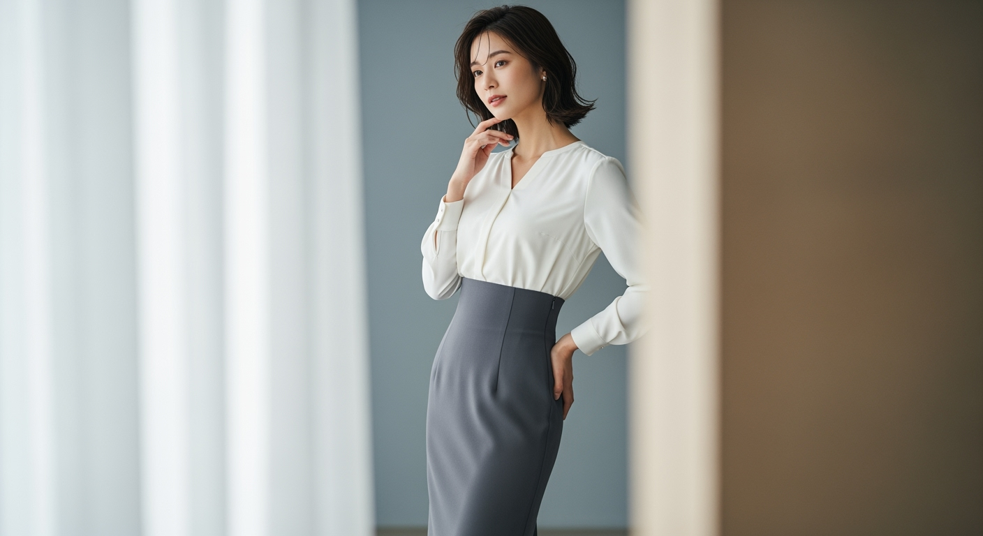 30代・40代が今日から使える！お腹をすっきり見せる5つの視線テクニック