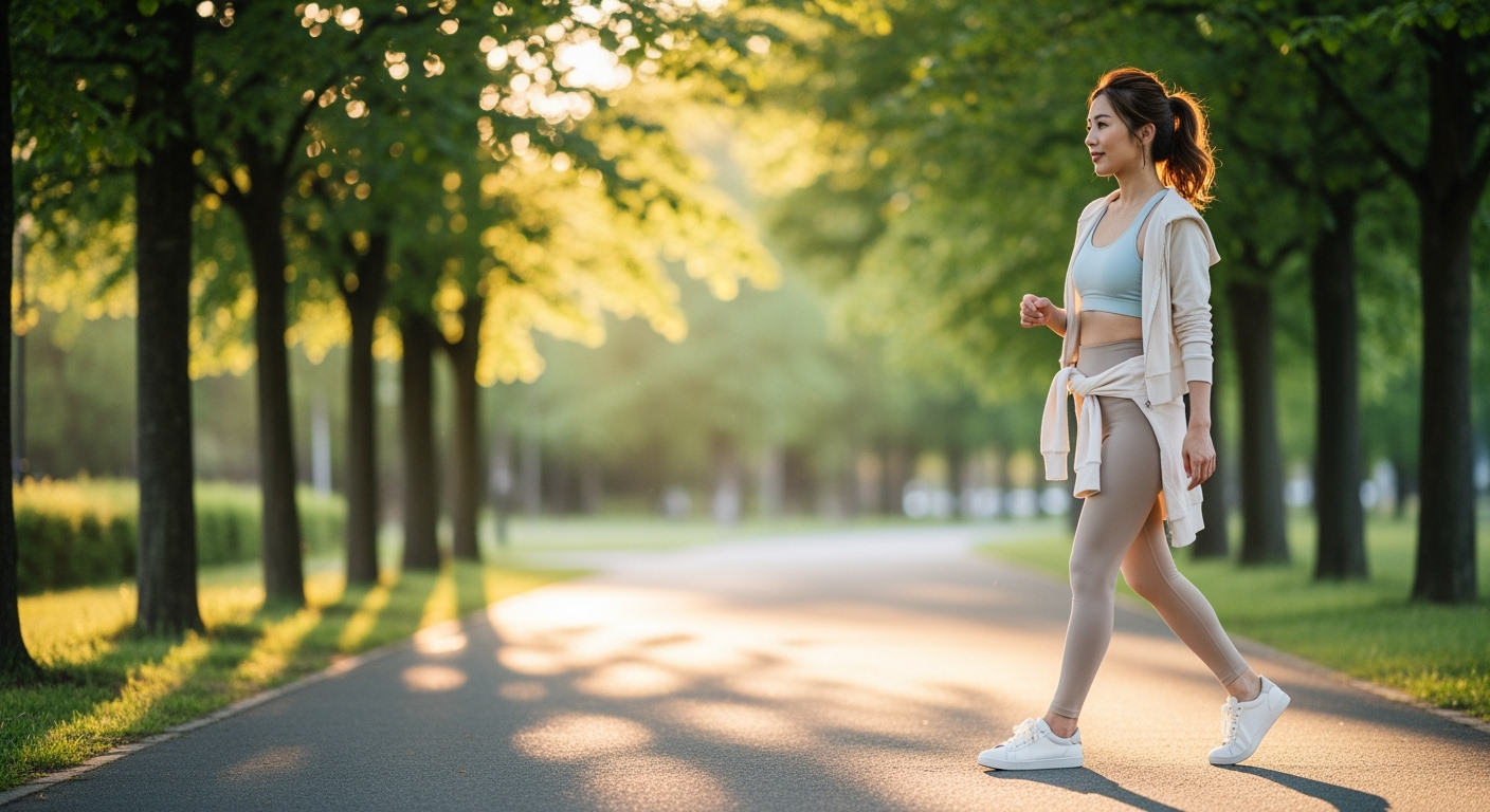 40代女性が三日坊主にならない「5分散歩」から始めるウォーキング習慣化術