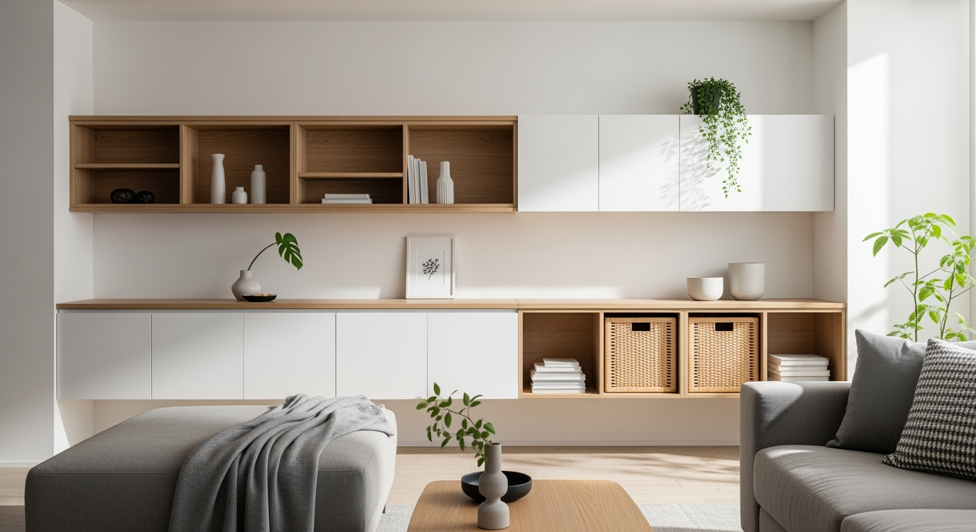 30代・40代が実践している壁面収納術｜床スペース2倍になる寸法とアイデア15選