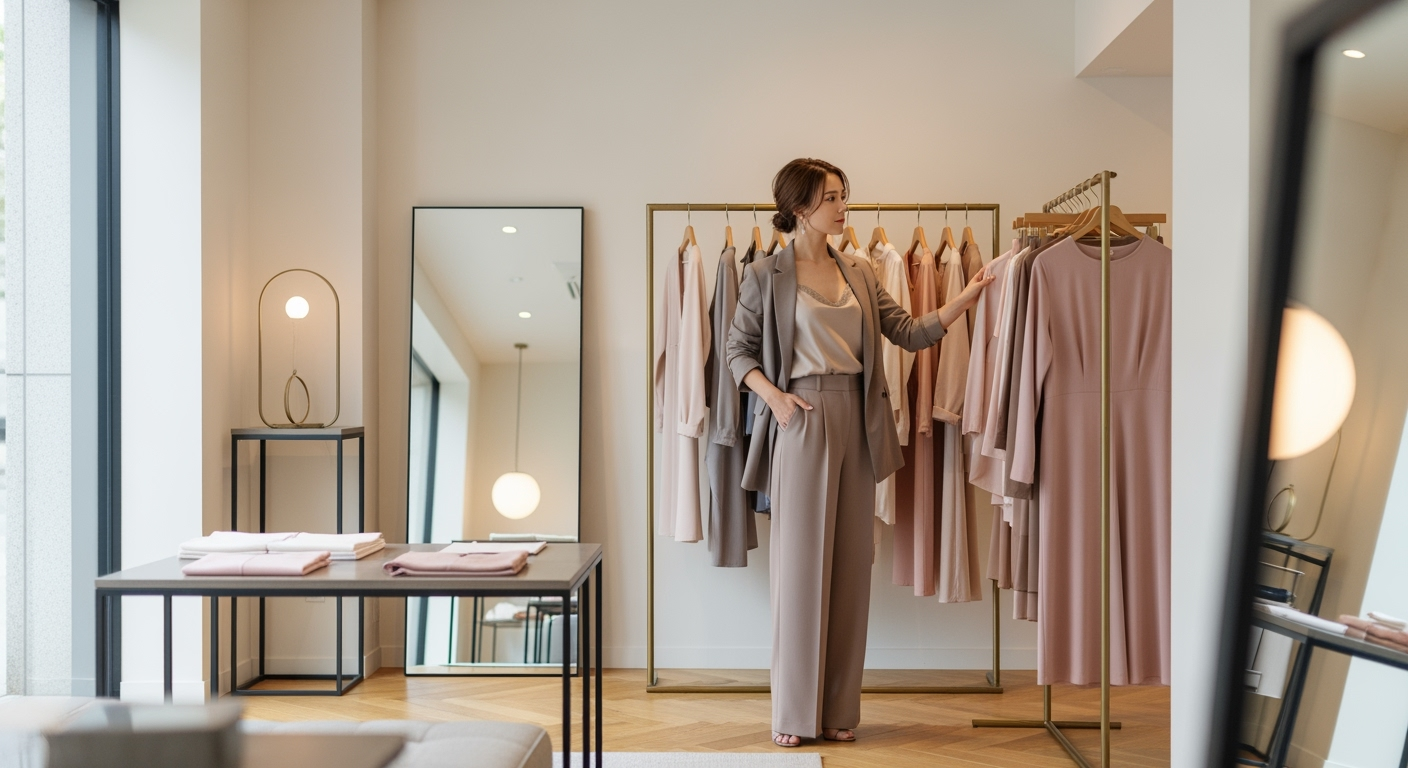 40代の「買って着ない服」がゼロになる！5分でできるワードローブ設計術