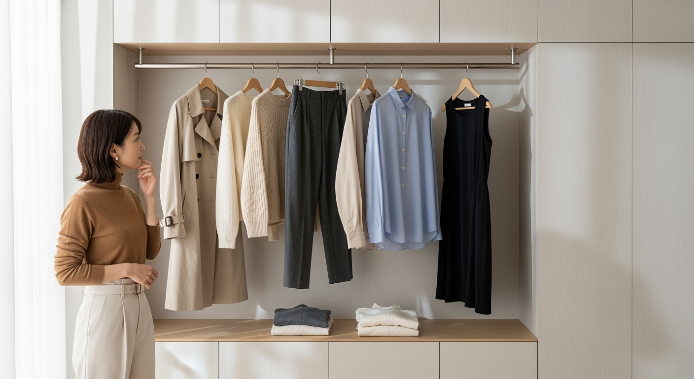 30日間試してわかった「洋服の適正量」計算法で無理なくクローゼットがスッキリする3ステップ