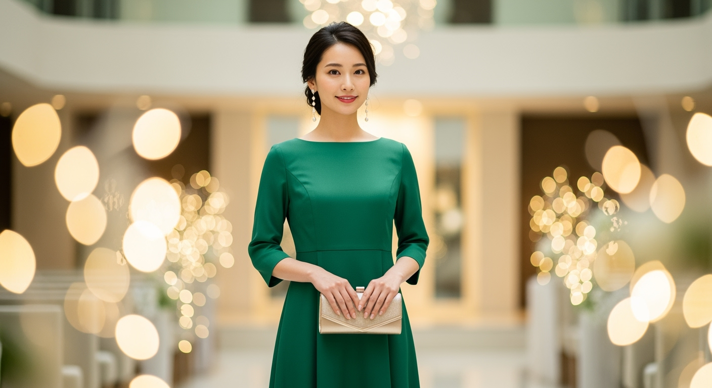 大人女性の結婚式お呼ばれドレス｜昼夜・会場別で失敗しない5つの正解