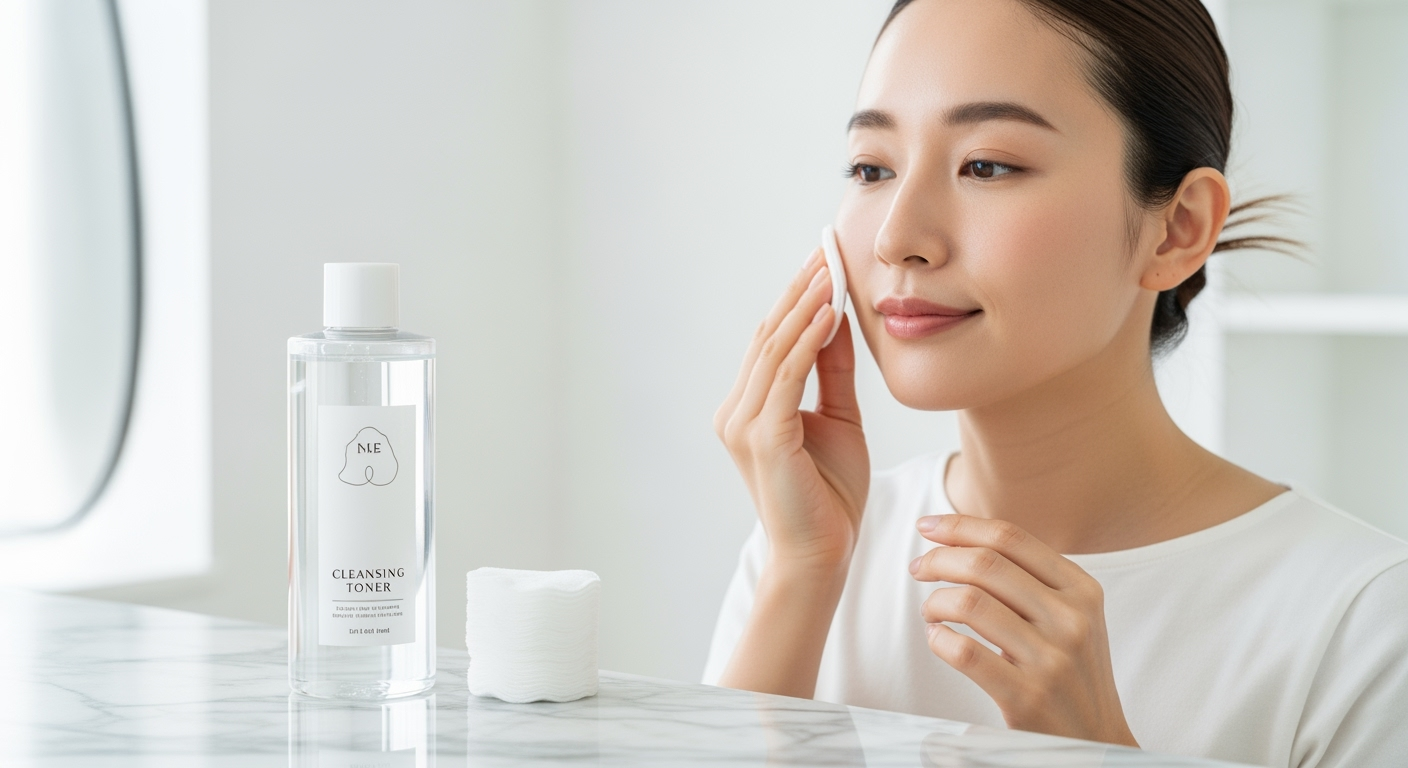 30代からの拭き取り化粧水、間違った使い方で肌荒れしてませんか？摩擦レスな角質ケアのコツ