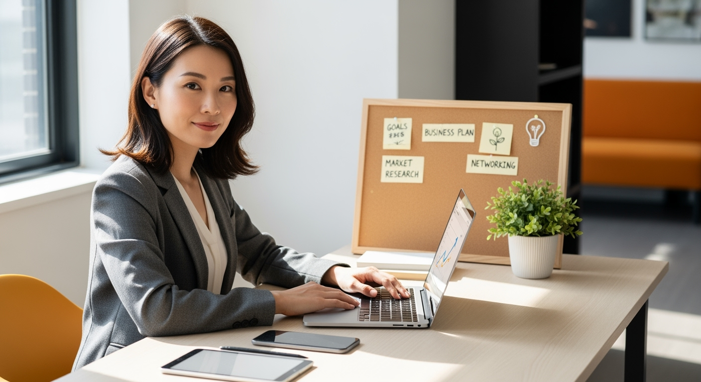 40代女性が副業から始める起業準備｜6ヶ月で市場検証する具体的ステップと成功チェックリスト