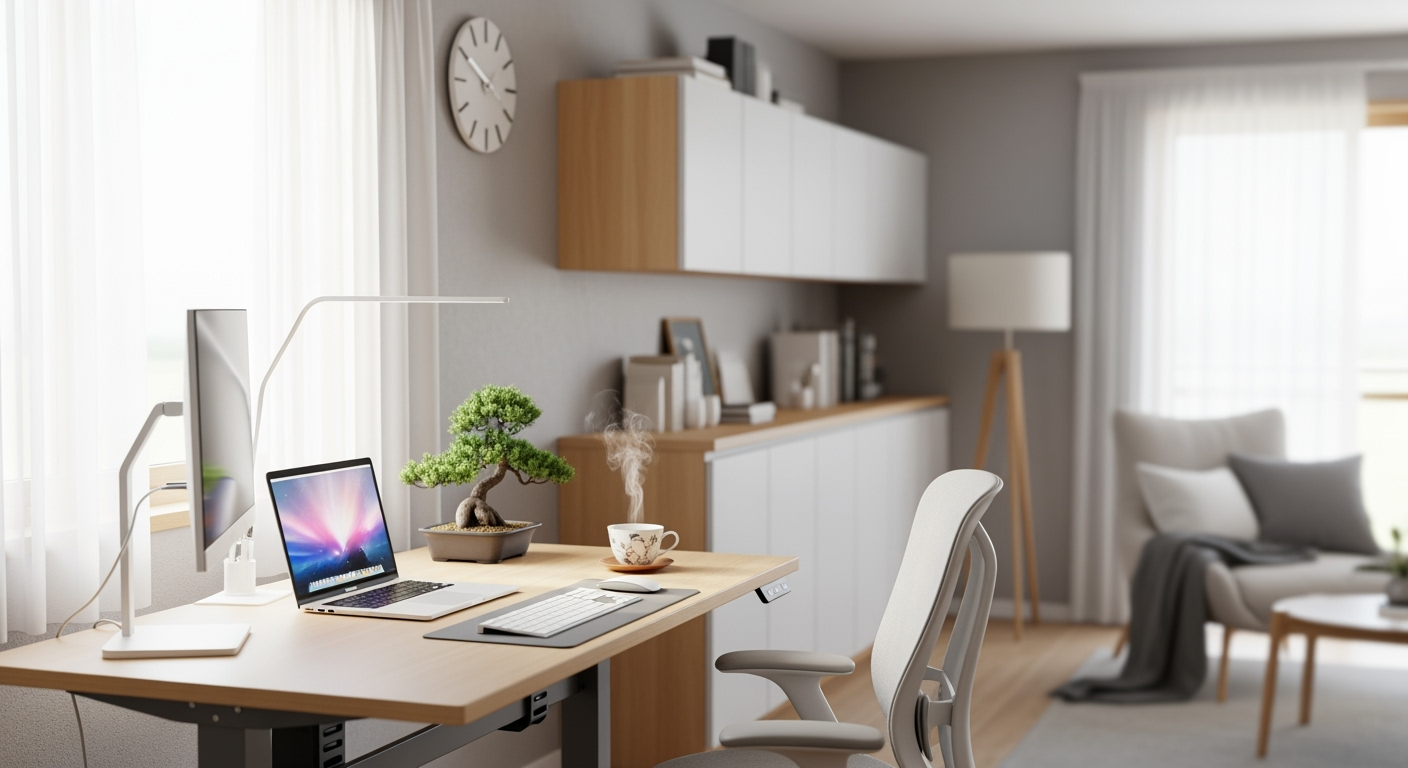 在宅勤務の集中力不足を3分で解決！40代が今すぐできる境界ルーチンの作り方