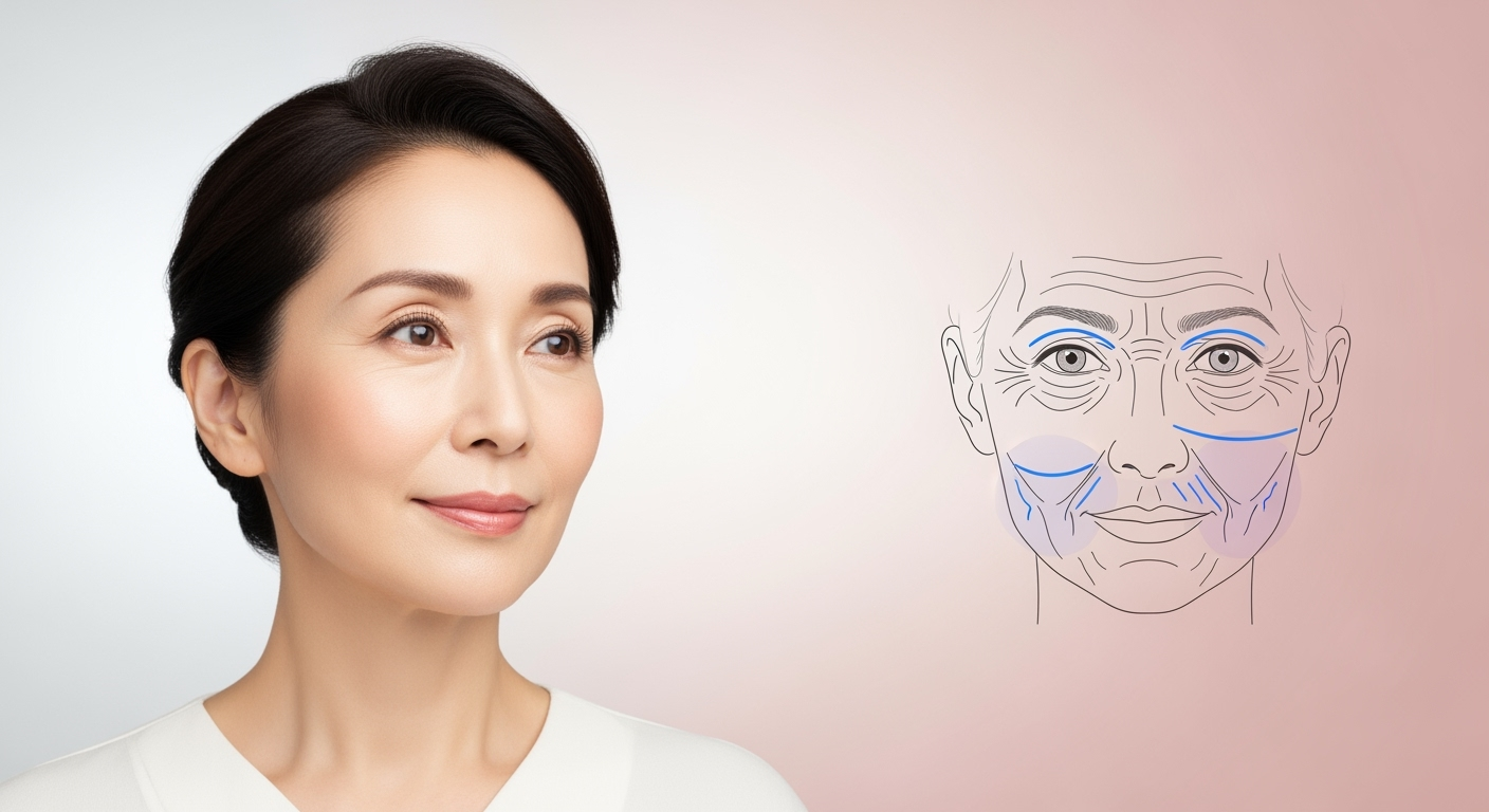 40代からのシワ見分け術｜4タイプ別の正しいケア方法がわかる完全ガイド