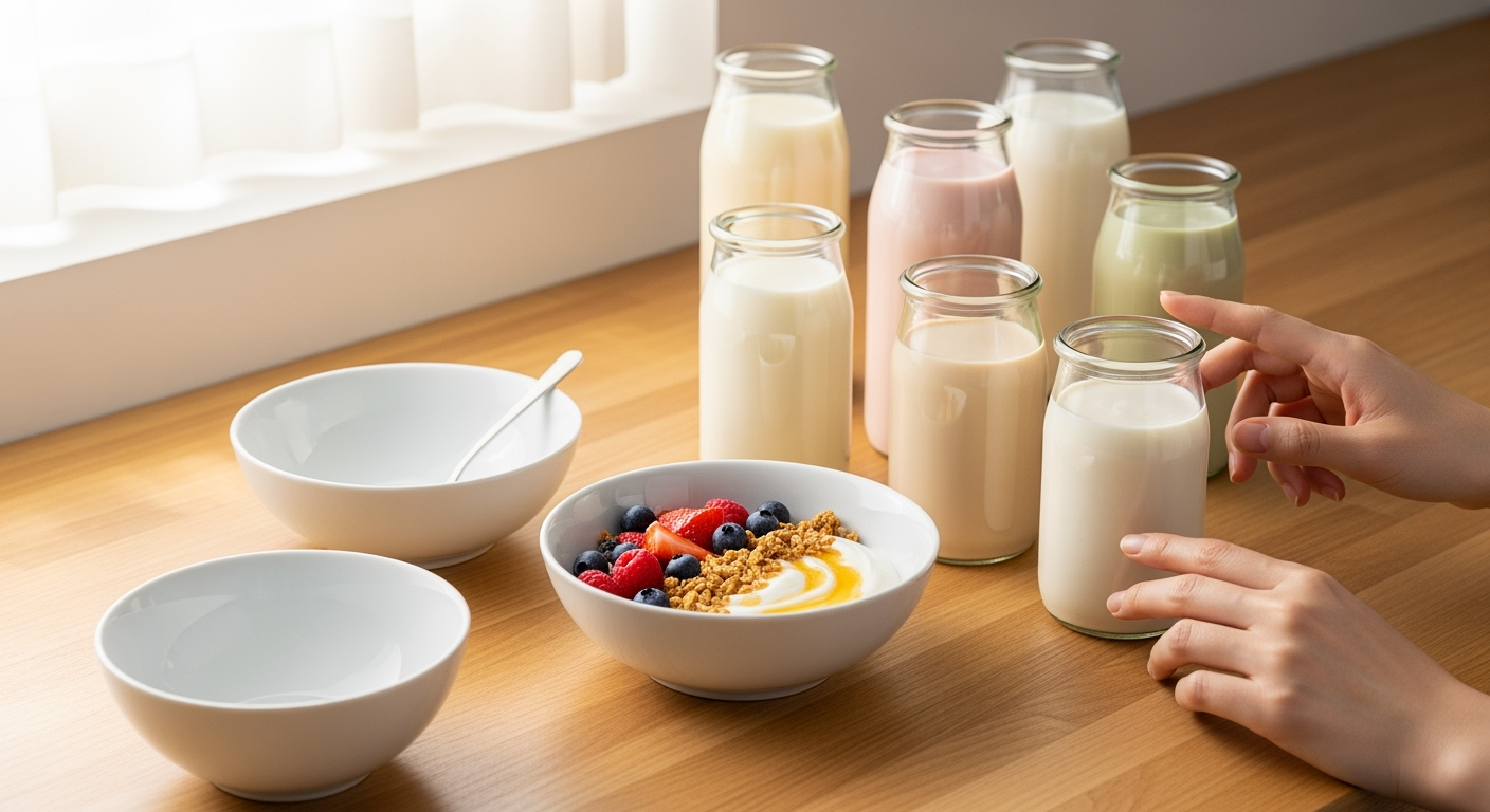 40代が知らない「ヨーグルト選び」の新常識｜たんぱく質とカルシウム量で見極める3つのコツ