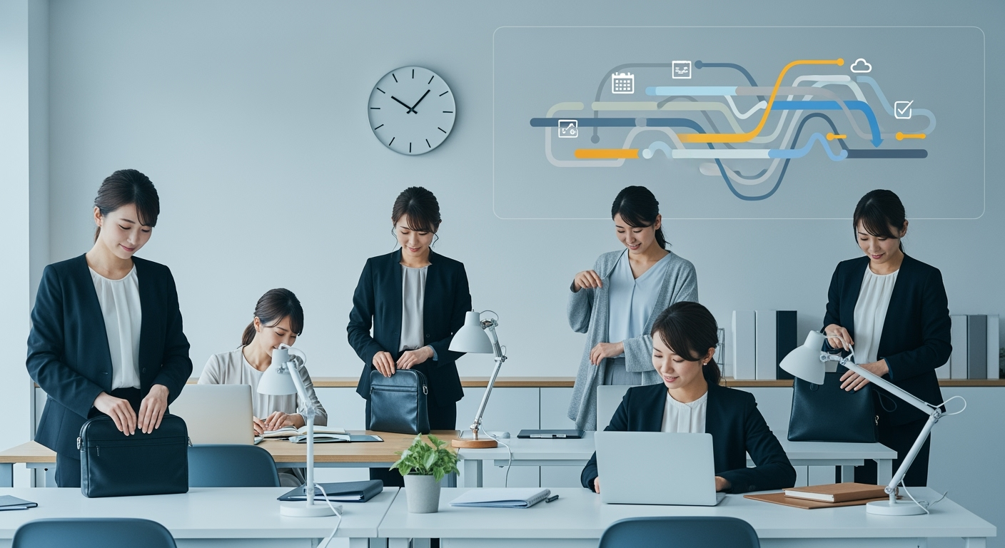 30代・40代の「3つのルール」で残業ゼロを仕組み化する定時退社術